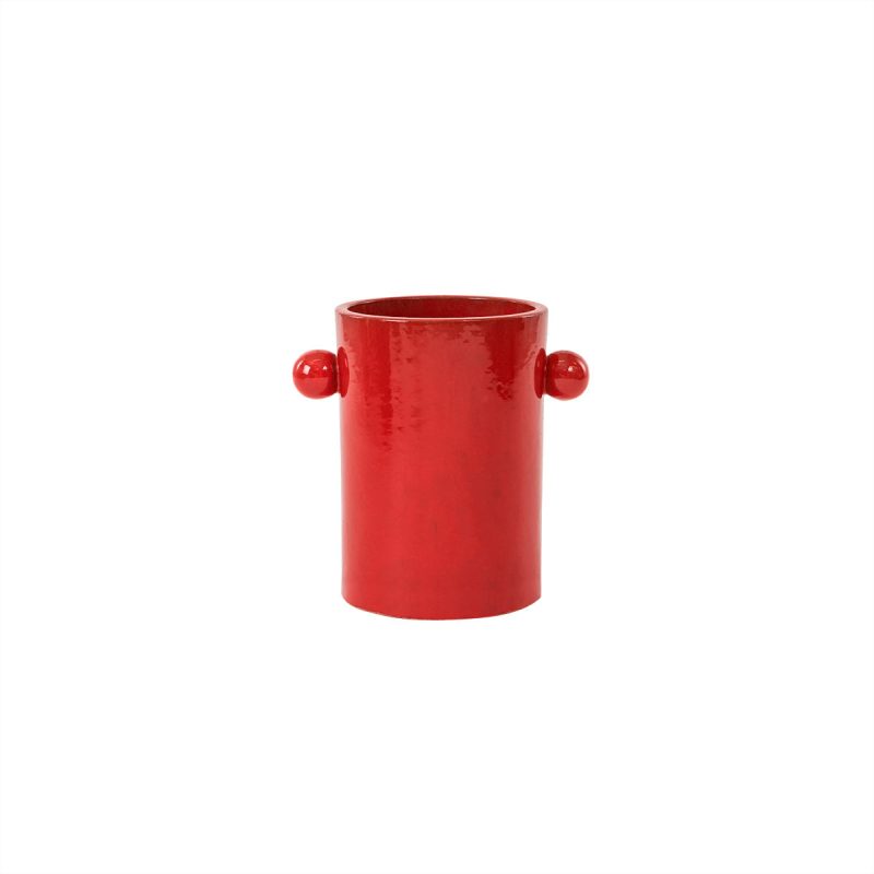 Inka Planter Small Pot L300537 405 Cherry Red 1200x1200 33437ebc feaf 41e0 b83d 2fc9a1a8462a