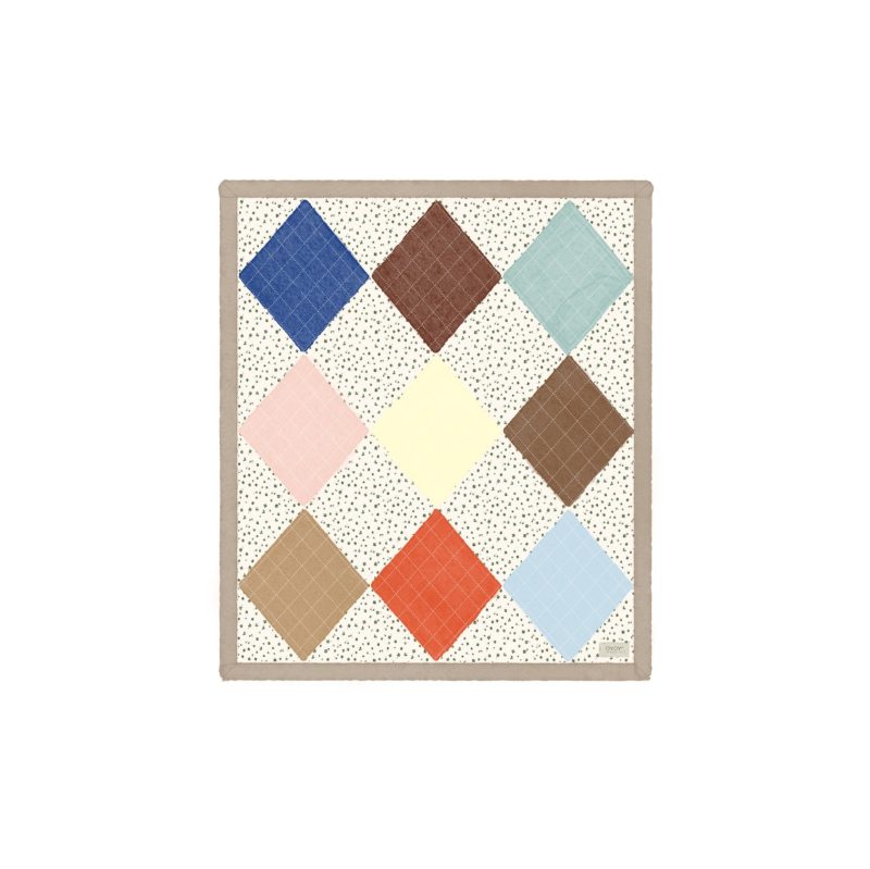 L300293 Quilted Aya Wall Rug Small