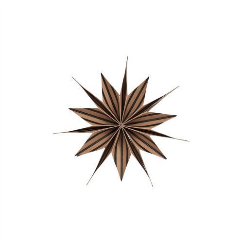 Toppu Christmas Star in Brown/Black 1