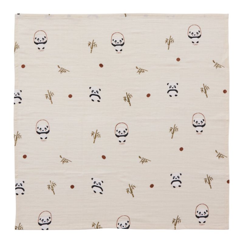 M1035 Muslin Square Panda 1