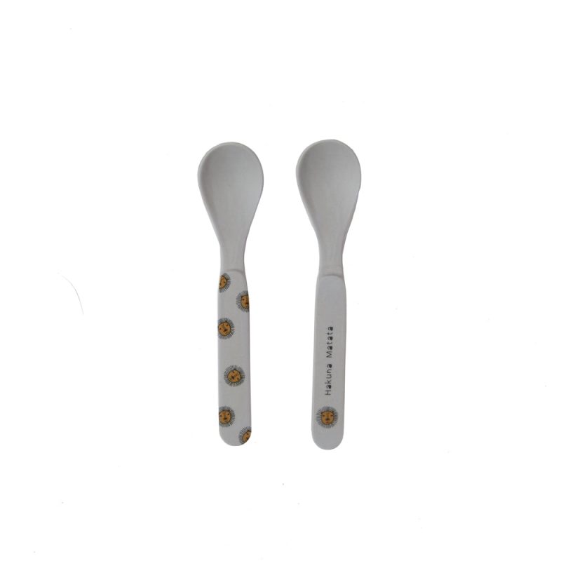 M1054 Lion Bamboo Spoon Set