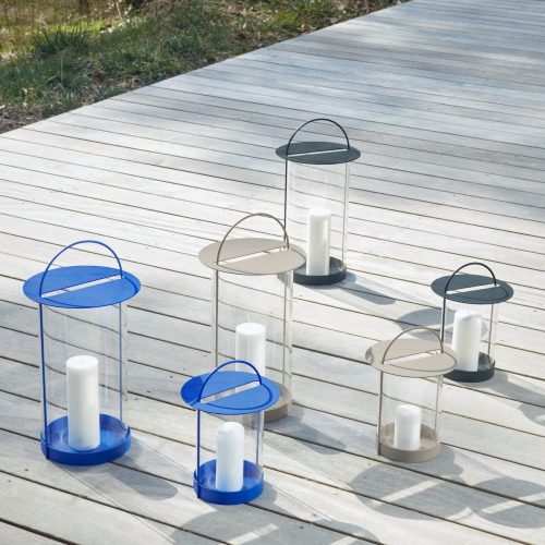 Maki Lantern Large Lantern L300488 609 Optic Blue 1