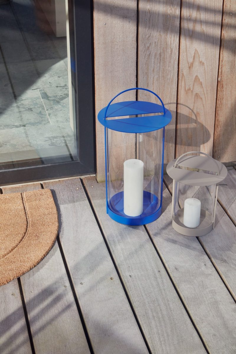 Maki Lantern Large Lantern L300488 609 Optic Blue 2