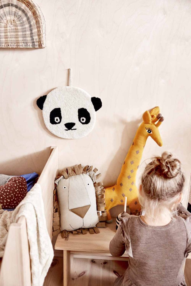 Panda Miniature Wallhanger Wallhanger M107358 101 White Black 1