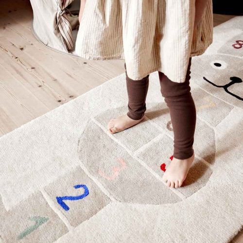 Rabbit Hopscotch Rug Rug M107348 306 Clay 2 2c266e47 a3e2 4105 9433 0f895c2f0093