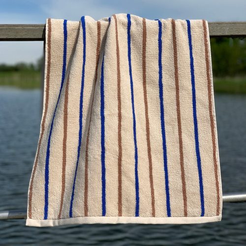 Raita Towel 70x140 cm Towel L300119 307 Caramel Optic Blue 1 1000x 2