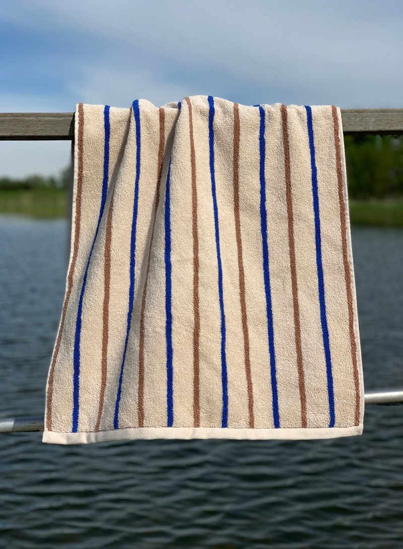 Raita Towel 70x140 cm Towel L300119 307 Caramel Optic Blue 1 1000x 2