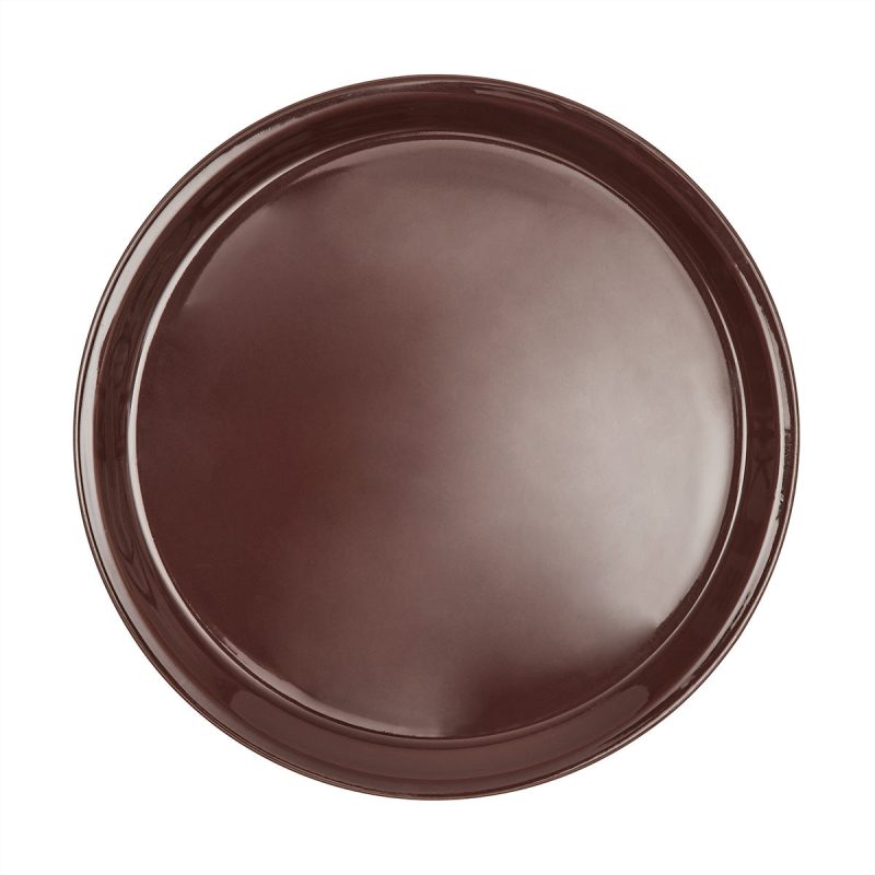 Yuka Dinner Plate Pack of 2 Dining Ware L300606 911 Dark Terracotta